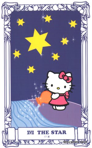 Hello Kitty Tarot Cards by Ryugi Kagami